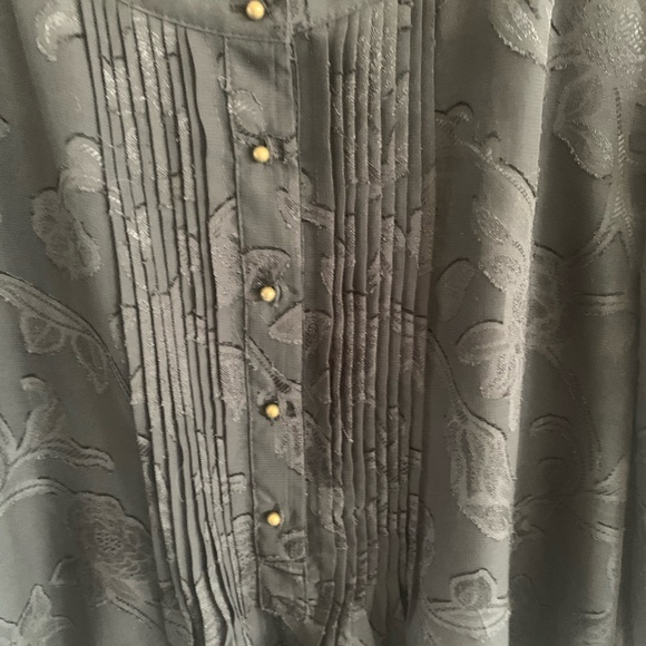 Daniel Rainn Flowy Black Blouse - Picture 5 of 6